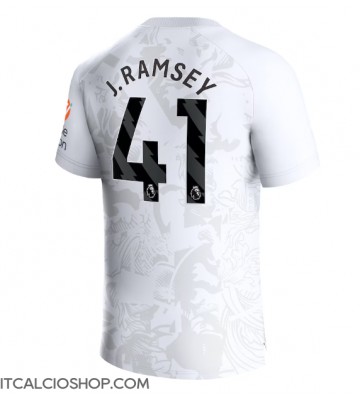 Aston Villa Jacob Ramsey #41 Seconda Maglia 2023-24 Manica Corta